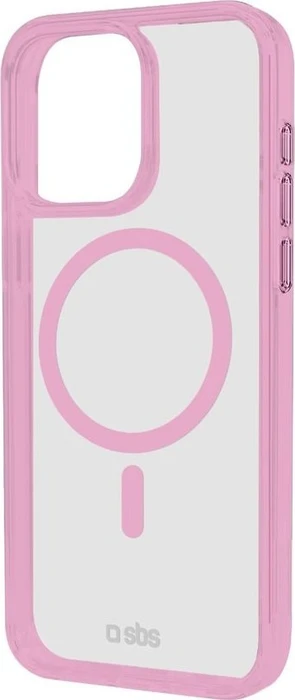 SBS Mobile Mag Frame Case für Apple iPhone 16 Pro rosa