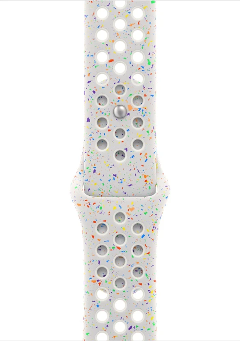 Apple Nike Sportarmband S/M für Apple Watch 46mm pure platinum