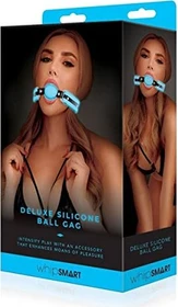 Whipsmart Glow in The Dark Ball-Mundknebel blau