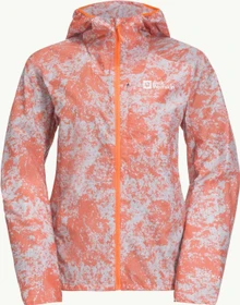Jack Wolfskin Prelight Wind Funktionsjacke grid camo digital orange (Damen)