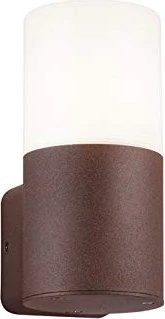 Trio Hoosic Wandleuchte 1-flammig rostfarbig