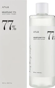 Anua Heartleaf 77% Soothing Toner, 500ml