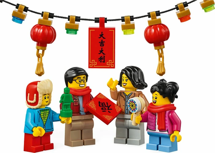 LEGO Tempelmarkt zum Chinesischen Neujahrsfest