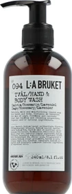 L:A Bruket No 094 Sage Rosemary Lavender Hand & Body Wash, 240ml