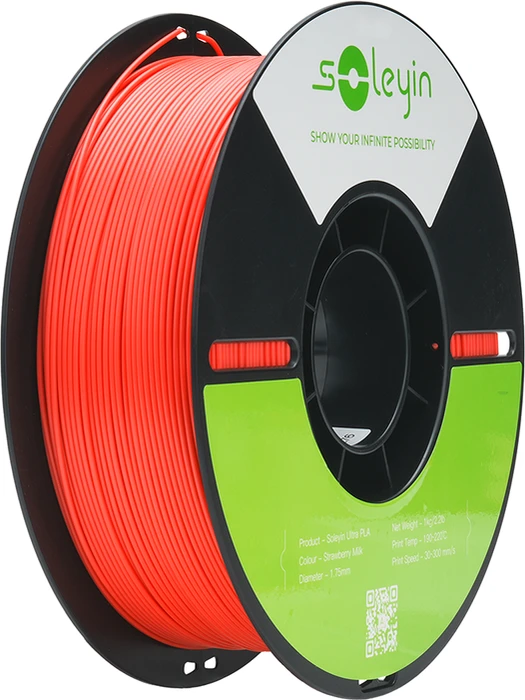 Creality Soleyin PLA, Erdbeer-creme, Spule, 1.75mm, 1.00kg