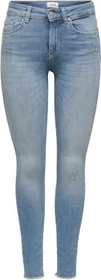 ONLY Skinny Mid Blush Jeans light blue denim (Damen)