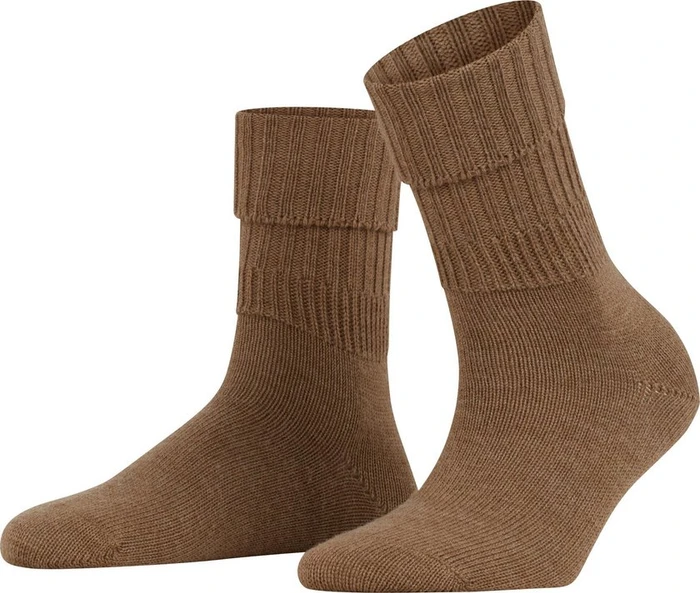Falke Striggings Rib Socken nutmeg mel (Damen)