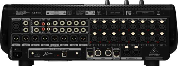 Behringer X32 Producer