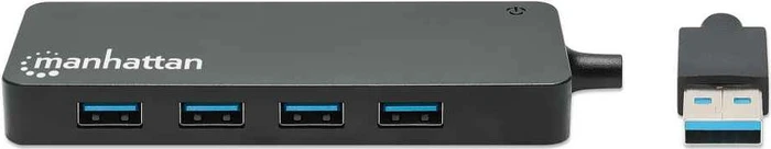 Manhattan 4x USB-A 3.0, USB-A 3.0 [Stecker]