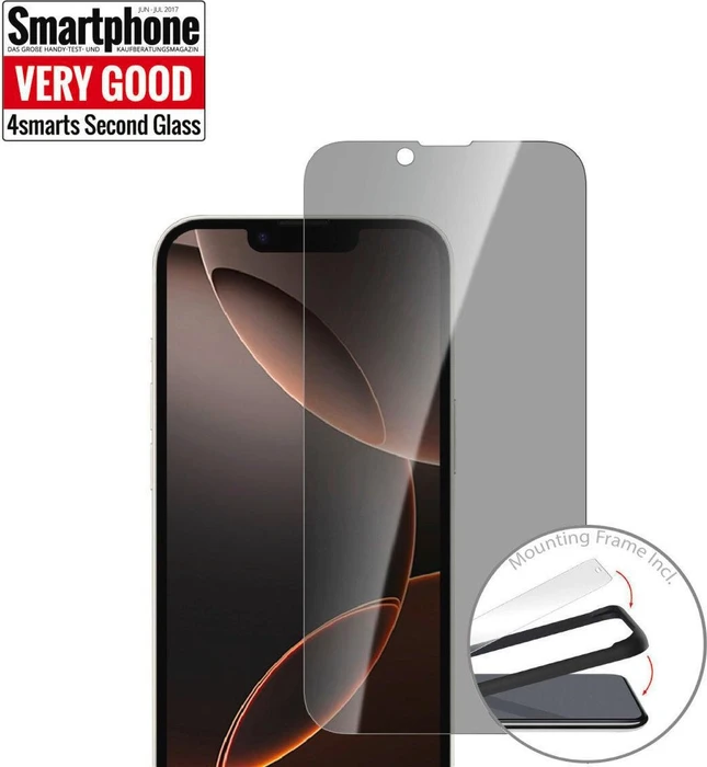 4smarts Second Glass Privacy für Apple iPhone 16e