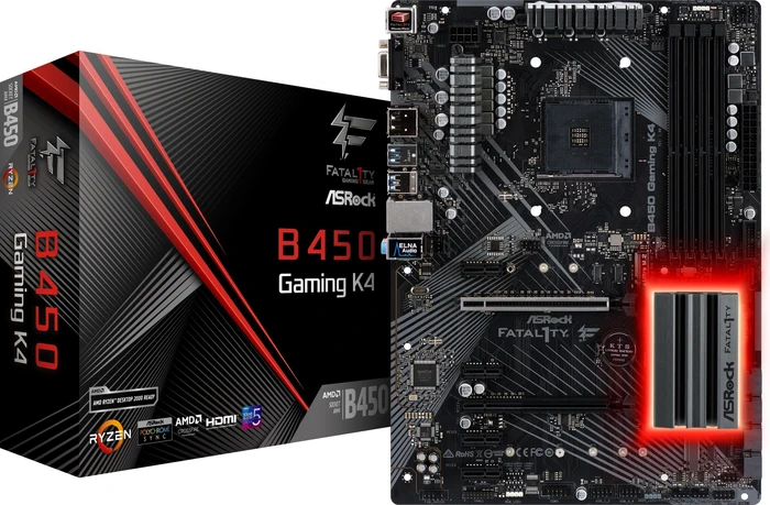 ASRock Fatal1ty B450 Gaming K4 (AMD AM4)