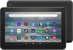 Amazon Fire 7 KFQUWI 2022, mit Werbung, schwarz, 16GB