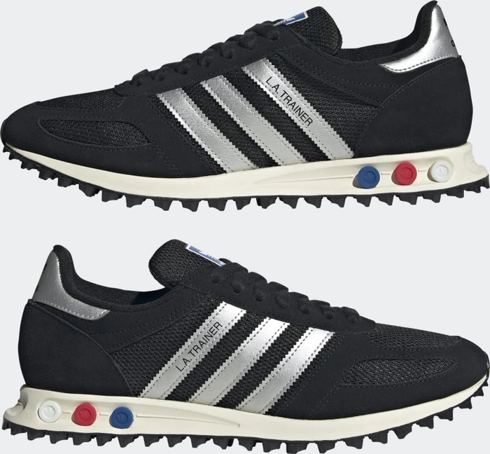 adidas LA Trainer OG core black/silver metallic/off white