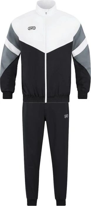 Jako Retro Trainingsanzug schwarz/weiß/steingrau