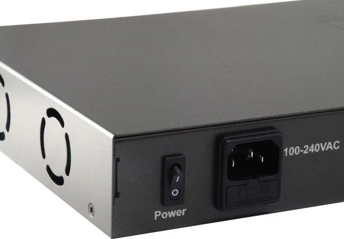 LevelOne FGP-2602 Rackmount Switch, 24x RJ-45, 2x SFP, 130W PoE+