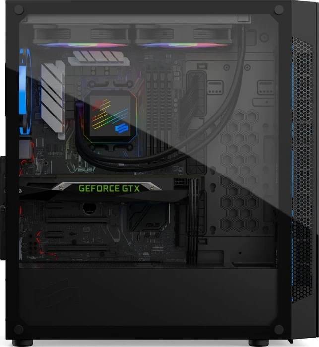 Endorfy SilentiumPC Armis AR6X TG RGB, Glasfenster