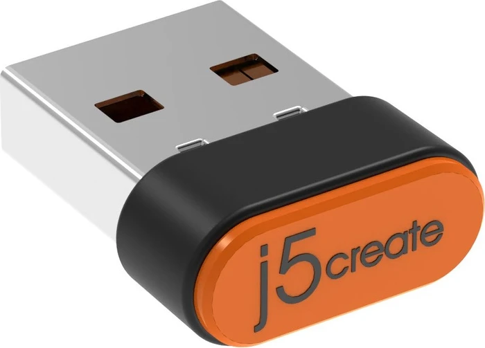 j5create AERO DROP CrossLink Wireless Dongle, USB-C/USB-A 2.0 [Stecker]
