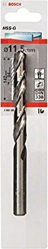 Bosch Professional HSS-G Spiralbohrer, 11.5x94x142mm, 1 Stück