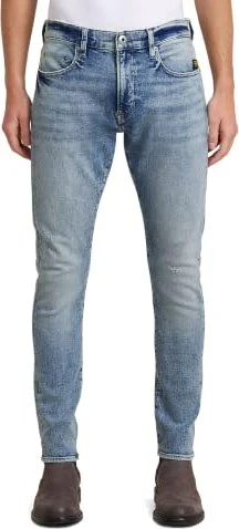 G-Star Revend FWD Skinny Jeans antique faded ripped icecap (Herren)