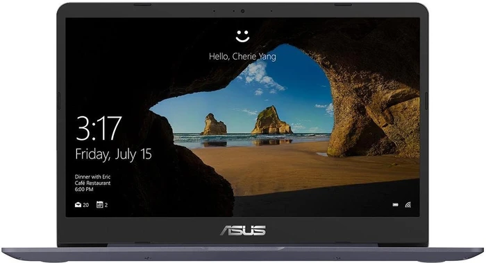 ASUS VivoBook S14 S406UA-BV023T, Star Grey-Red, Core i5-8250U, 8GB RAM, 256GB SSD, DE