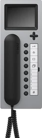 Siedle Haustelefon AHTV 870-0 A/S Aluminium/schwarz, Innenstation