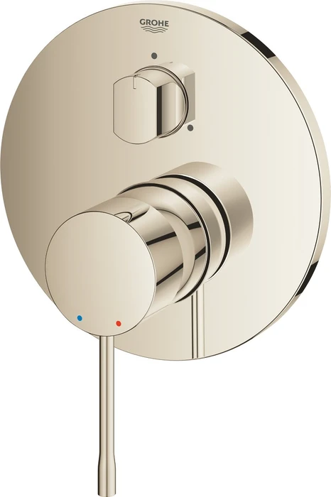 Grohe Essence Einhand-Brausearmatur mit 3-Wege Umstellung nickel poliert