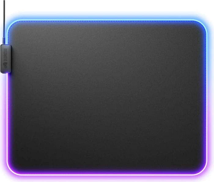 Glorious GMP 2 GLED RGB Gaming Mauspad XL, 465x355mm, schwarz