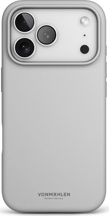 Vonmählen Soft Silicone Case für Apple iPhone 17 Pro Max light gray