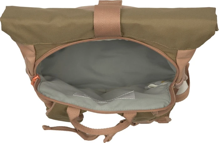Lässig Rolltop nature/braun Kindergartenrucksack