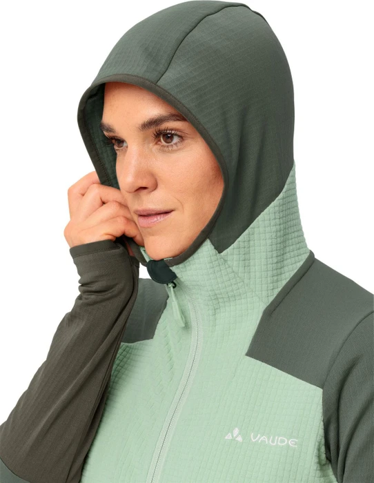 Vaude Monviso Grid Fleece Funktionsjacke agave (Damen)