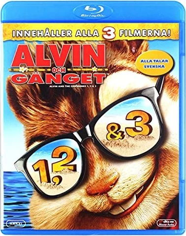 Alvin and the Chipmunks 1-3 (Blu-ray) (UK)
