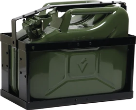 Valpro Halterung für 10L Kraftstoffkanister RAL 9005 Schwarz
