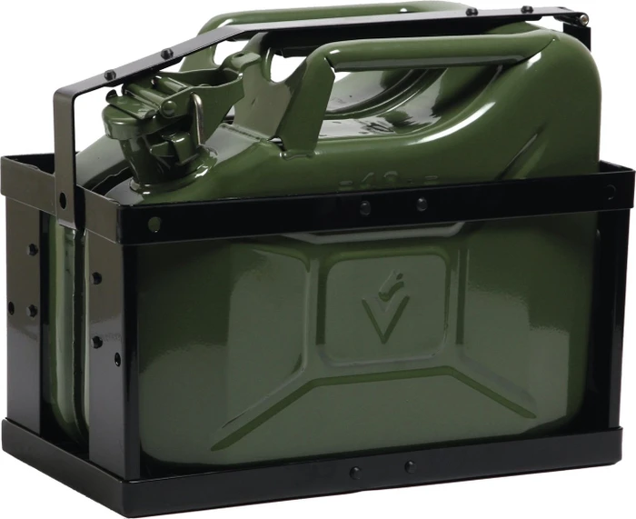 Valpro Halterung für 10L Kraftstoffkanister RAL 9005 Schwarz