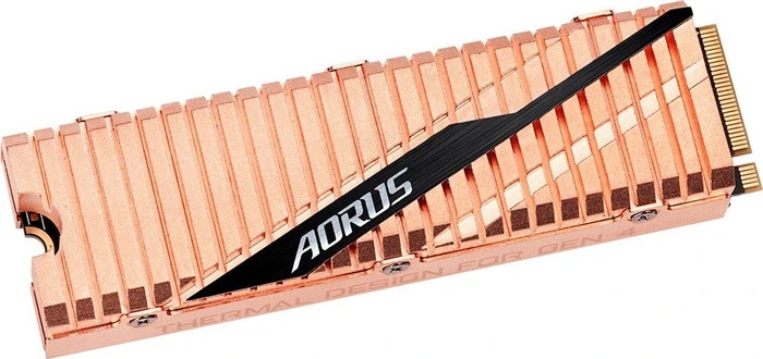 GIGABYTE AORUS NVMe Gen4 SSD 1TB, M.2 2280 / M-Key / PCIe 4.0 x4, Kühlkörper