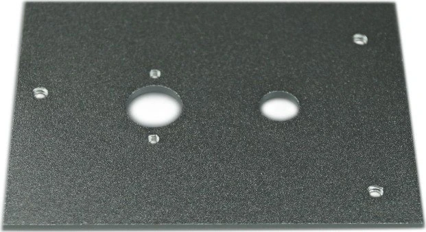 Nanum SE-TFXS TFX-Blende für Mini-Box picoPSU Mini-Netzteile, silber