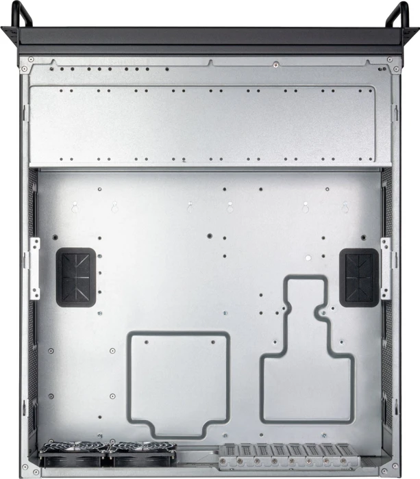 SilverStone RM600, schwarz, 6HE, ATX