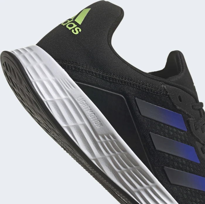 adidas Duramo SL core black/screaming green (Herren)