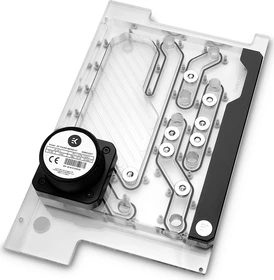 EK Water Blocks Quantum Line EK-Quantum Reflection PC-O11D Mini D5 PWM D-RGB, Verteilerplatte mit Pumpe, Acryl