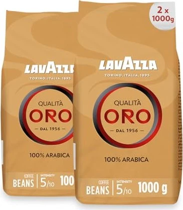 Lavazza Qualita Oro Kaffeebohnen, 6.00kg (6x 1.00kg)