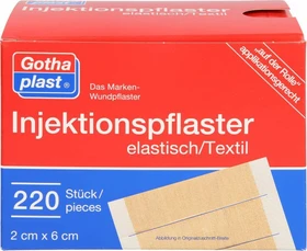 Gothaplast elastisch, 2 x 6cm, 220 Stück