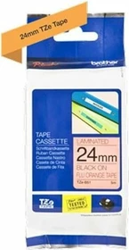 Brother TZe-B51 Beschriftungsband, 24mm, orange/schwarz