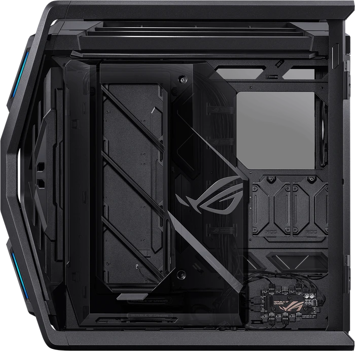 ASUS ROG Hyperion GR701 BTF Edition, Glasfenster