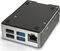 Flirc Gehäuse für Raspberry Pi 5, schwarzer Deckel, schwarz/silber Vorschaubild