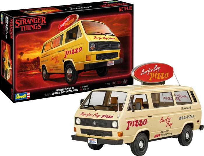 Revell Stranger Things VW T3 Bus Surfer Boy