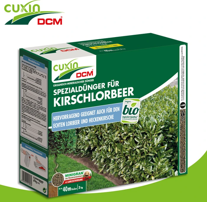 Cuxin Spezialdnger fr Kirschlorbeer, 3kg (131009) ab  13,45 (2026) |  heise preisvergleich Deutschland