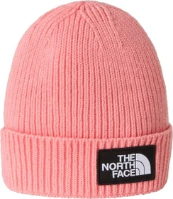 The North Face Box Logo Cuff Beanie coral crush (Junior)