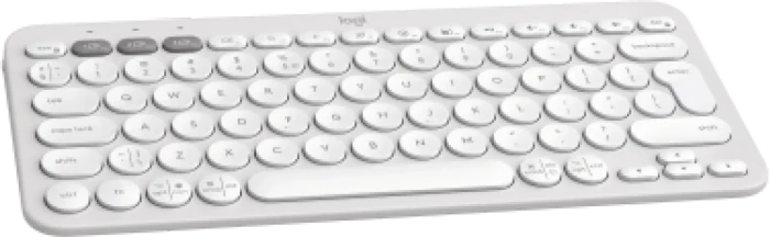 Logitech K380s Pebble Keys 2, weiß, Logi Bolt, USB/Bluetooth, EN