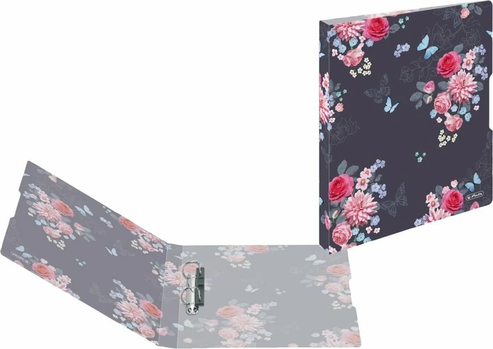 Herlitz easy orga to go Ringbuch 2-Ring, 25mm, A4, Ladylike Flowers