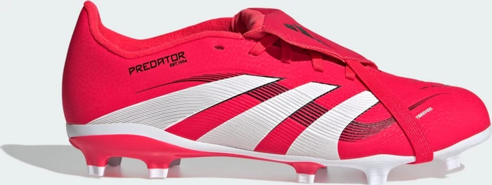adidas Predator League Fold-Over Tongue FG lucid red/cloud white/core black (Junior)