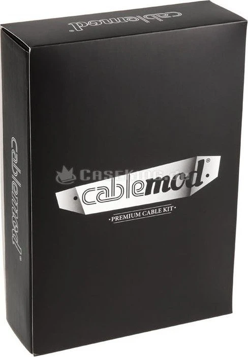 CableMod C-Series ModFlex Full Cable Kit, AXi, HXi, RM, schwarz/weiß